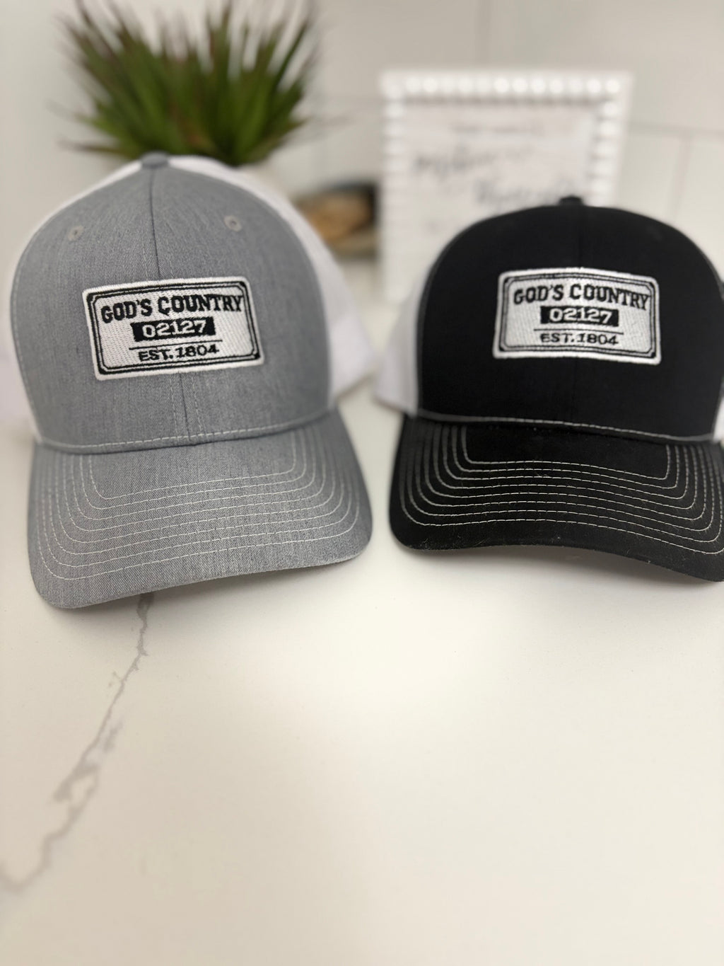 Southie 02127 "God's Country" Trucker Cap