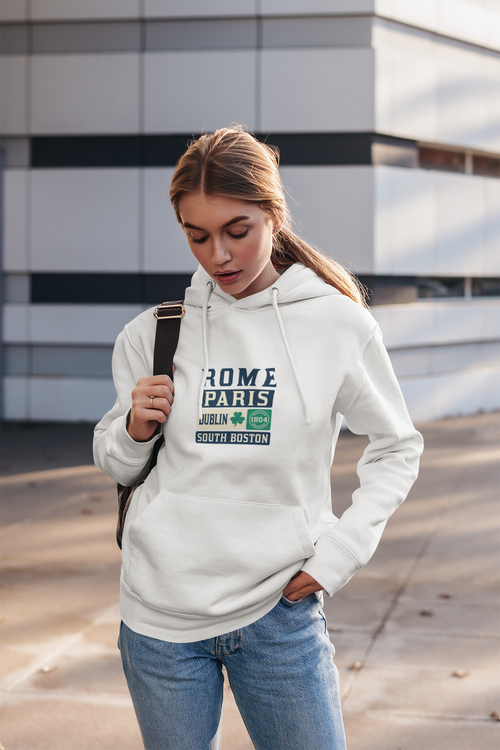 90s Southie Hoodie — Old School South Boston Vintage Vibe Sweatshirt