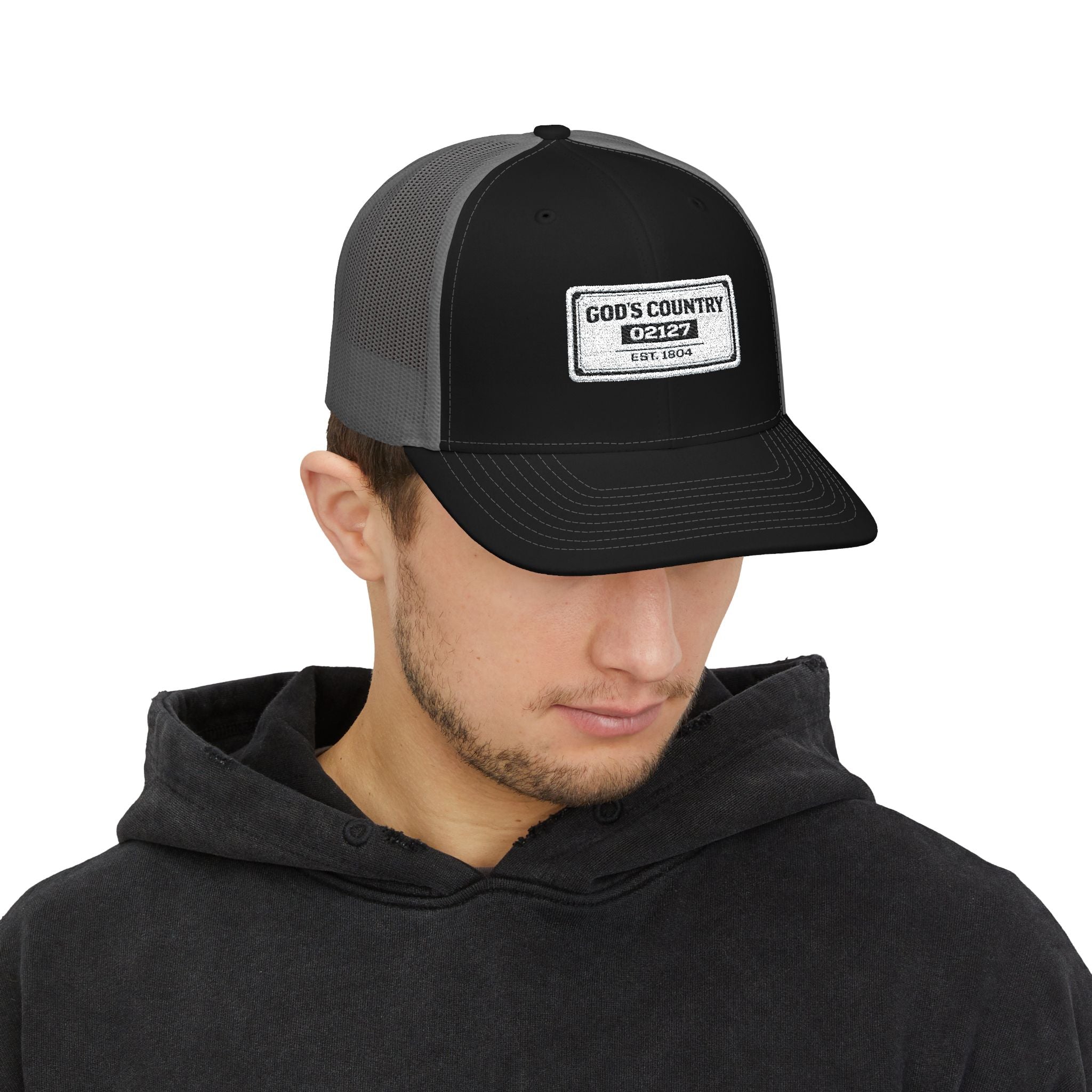Southie 02127 "God's Country" Trucker Cap