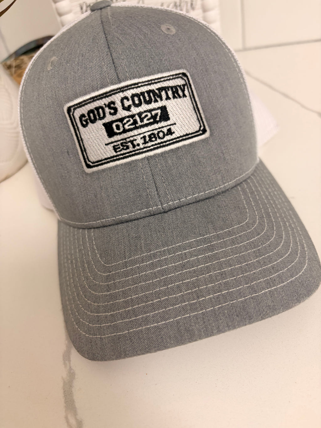 Southie 02127 "God's Country" Trucker Cap