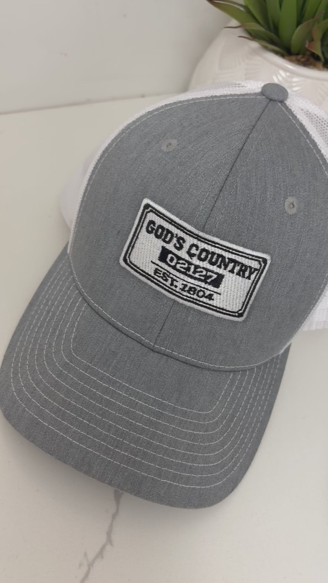 Southie 02127 "God's Country" Trucker Cap
